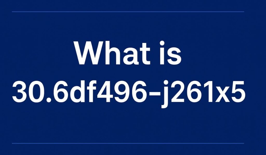 Benefits of Using Identifiers Like 30.6df496–j261x5
