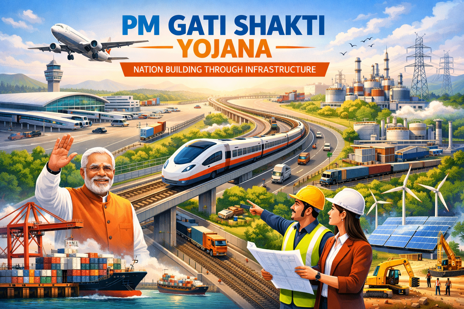 PM Gati Shakti Yojana: India’s National Master Plan for Infrastructure Revolution