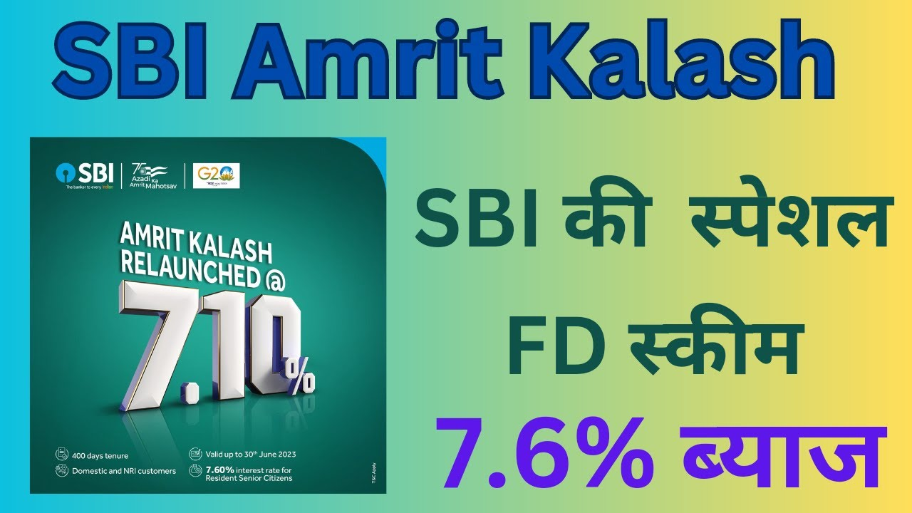 SBI Amrit Kalash FD Scheme: Interest Rates, Features, Eligibility & How to Invest